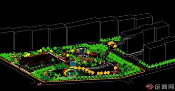 某居住小區(qū)景觀設計cad圖紙